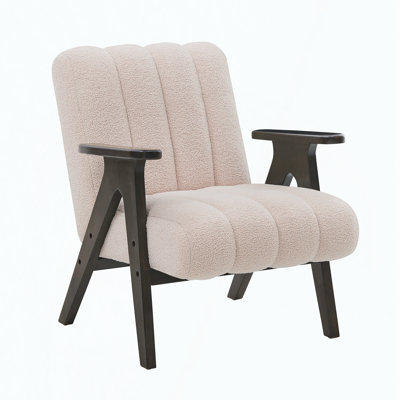 Modern Accent Chair with Wood Frame