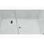 Porte de douche coulissante à double by-pass réversible, cadre en alliage d'aluminium, verre trempé de 1/4 po (6 mm) avec membrane antidéflagrante Nano, installation facile-129473253-129473249