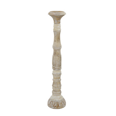 Porte-bougie 8 x 8 x 39,5 po