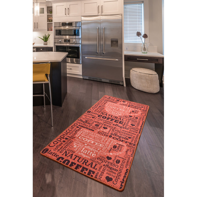 Durable Hall Carpet (2.6 x 6.6 ft) | 100% Polyester, Pile Height: 0.2 in, Total Thickness: 0.4 in | Antibacterial, Non-Slip Underside, Machine Washable | Ideal for Home Entryways, Elegant and Functional Design