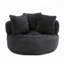 Fauteuil à billes en velours côtelé-779782028