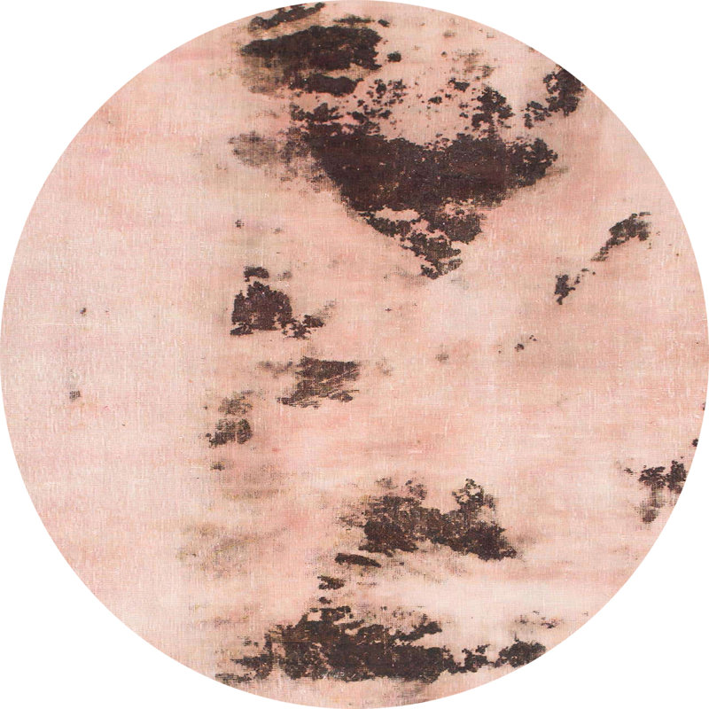 Tapis abstrait moderne 897, Rond 6 pi