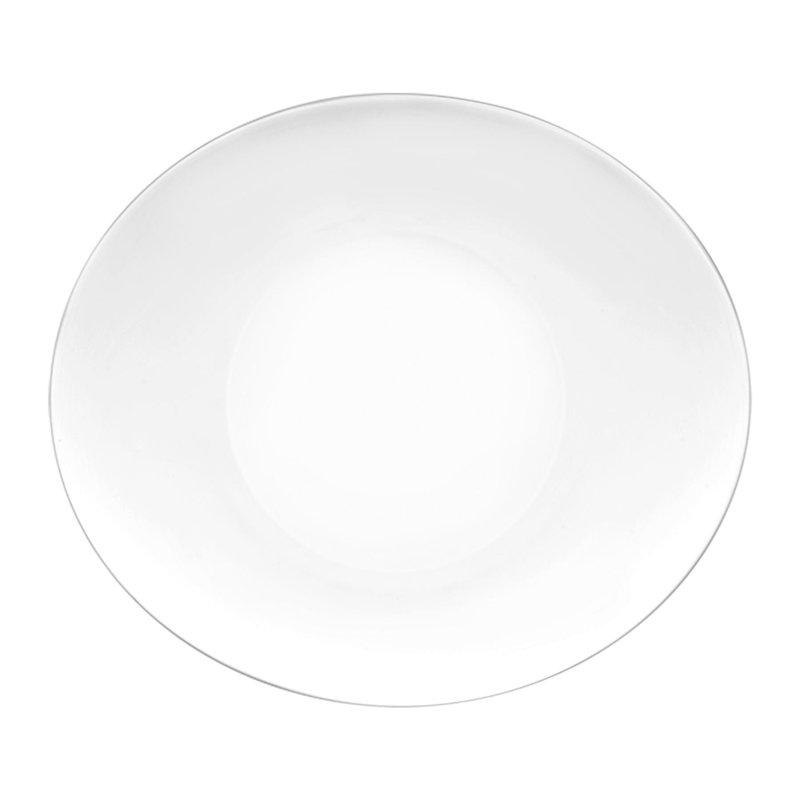 Prometeo Glass Dinner Plates - 27 x 24cm