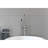 Floor Mounted Tub Faucet With 360 Degree Swivel Spout And Portable Handheld Shower Head Equipment