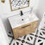 Meuble-lavabo simple 36 po avec dessus en céramique Kinslie, 2 portes à fermeture douce et 1 tablette réglable-97078078-125349134