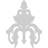 Elyria H W D Composite Rosette Applique-32702575