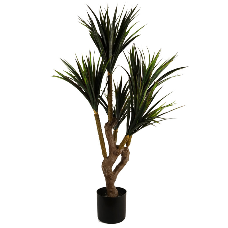 Annistyn 105cm Faux Yucca Tree in Pot