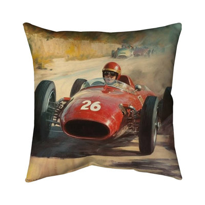 Number 26 Hobbies Brown – Throw Pillow Cover Only, Double-Sided Print, Insert Not Included
