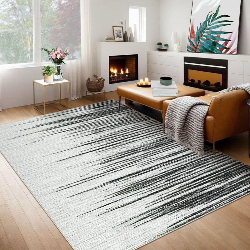 Tapis moderne lavable 9 x 12