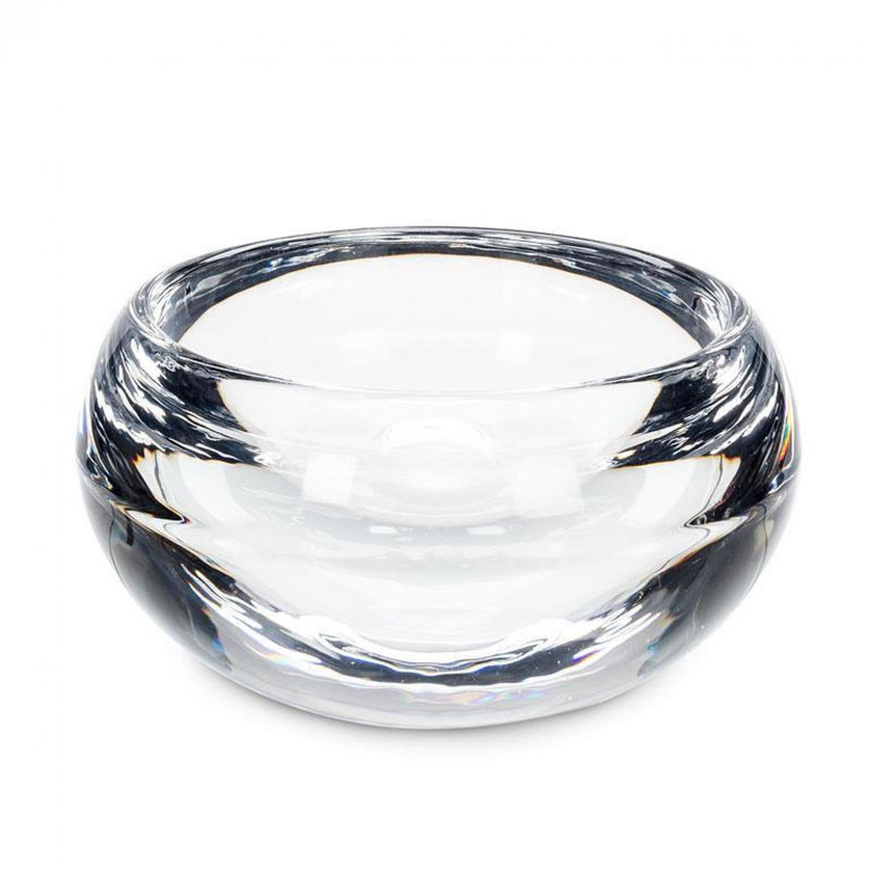 Thick Heavy Base Low Shaped Candle Holder