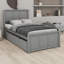 Lit plateforme avec lit gigogne-858891557