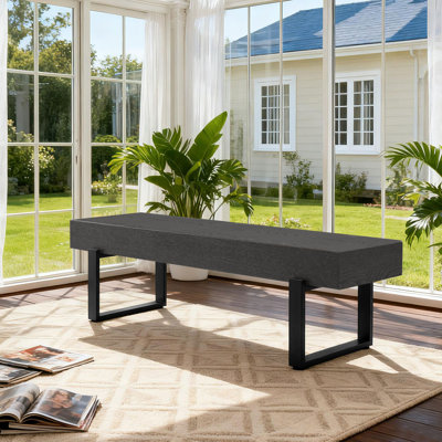 Classic Wood Bench for Entryway, Bedroom, Dining Room