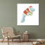 «Latitude Run® Sheppard, Lucca Gallery, art sur toile tendue: Jolly Christmas Manatee I-753766365
