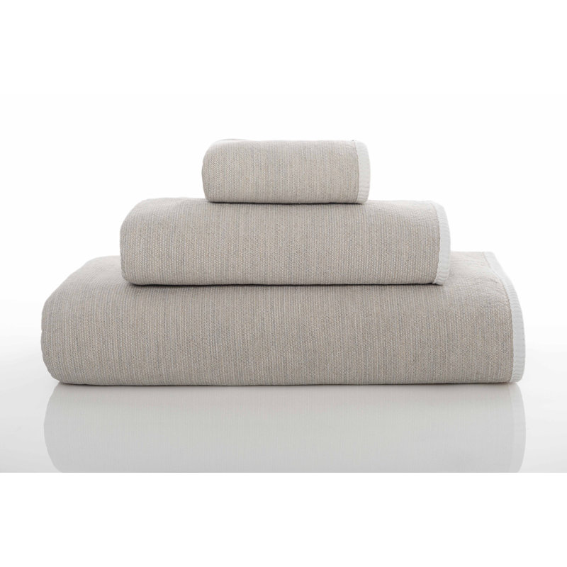 Linen Duo Hand Towel Set, White
