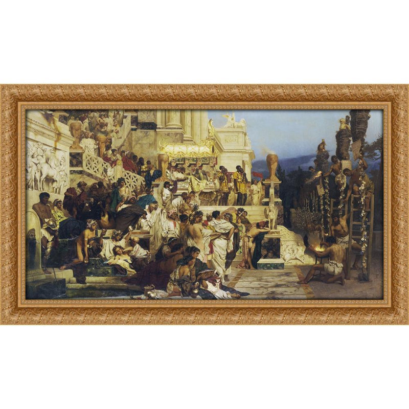 Torches de Néron (1882), H 31 po x l 26 po