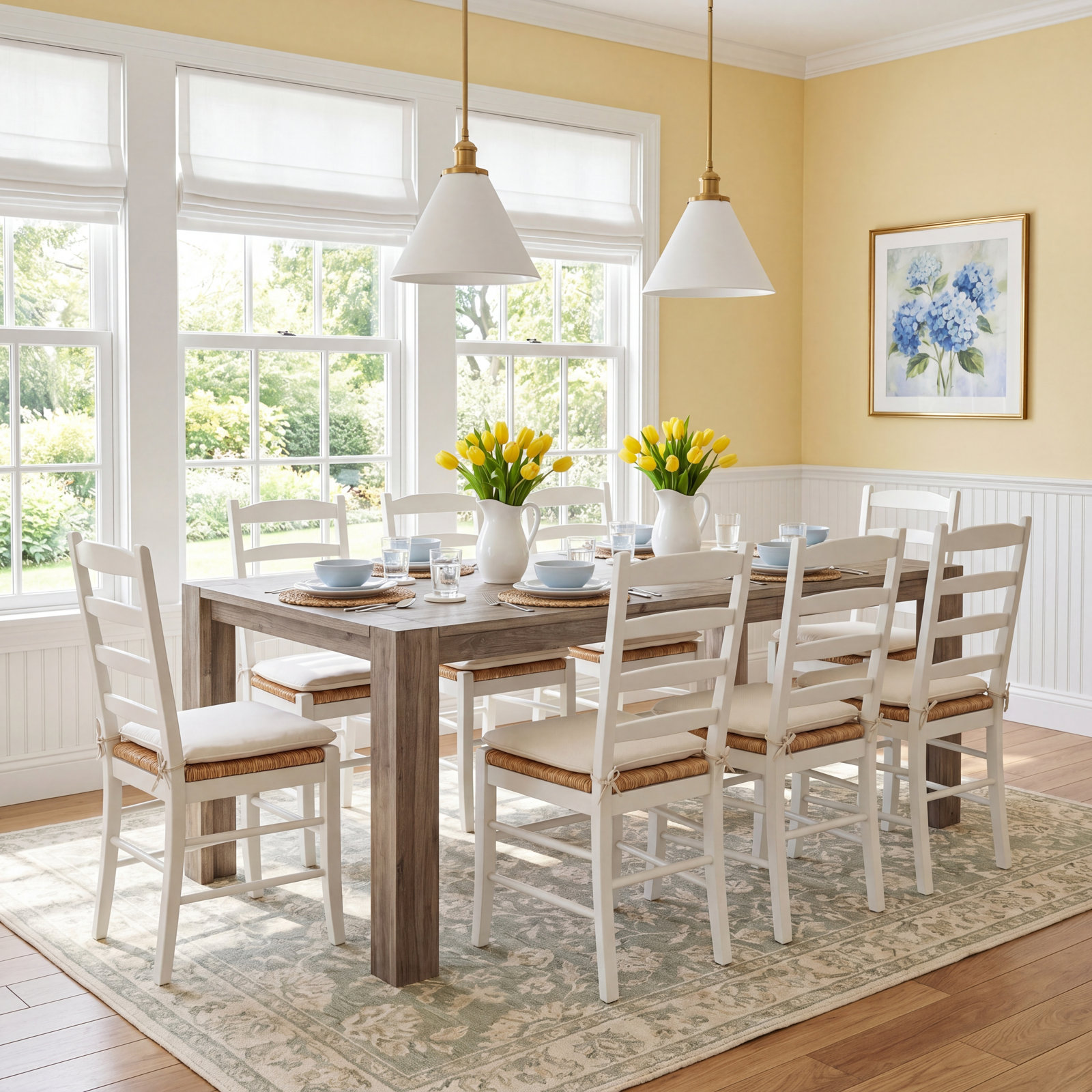Vancamp 71" Acacia Dining Table