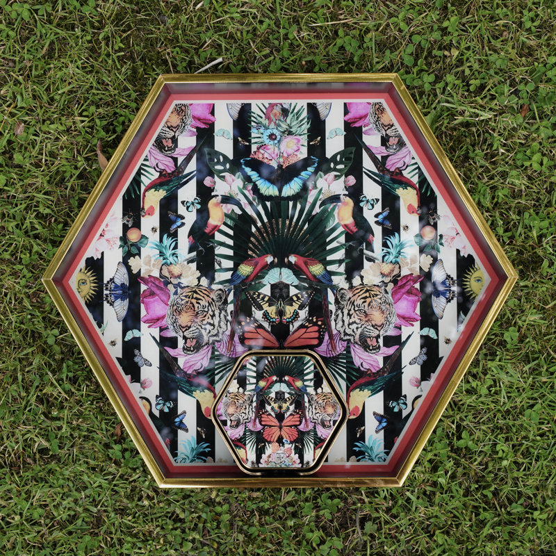Myrtle & Mary Hexagonal Tray – PARADISE LOST
