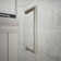 Unidoor Plus 53" W x 36.375" D x 72" H Frameless Pivot Rectangle Shower Enclosure with Fixed Panel