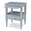 Camille 1 - Drawer Solid Wood Nightstand