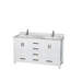 Sheffield 60" Double Bathroom Vanity Set with Mirror-1098838877