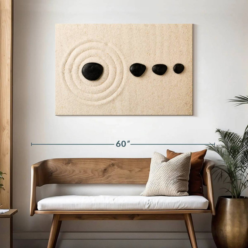 Jardin en pierre Kerrick Zen, H 30 po x l 45 po