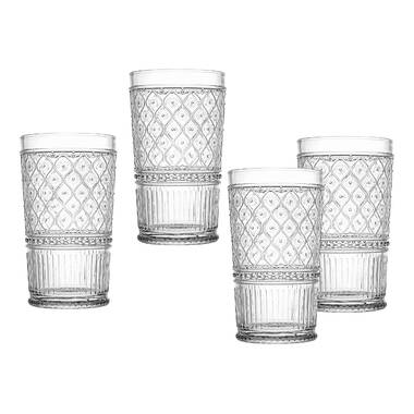 Dakota Fields Chayanne 6 - Piece 10oz. Glass Drinking Glasses Glassware Set (Set of 6) Dakota Fields Color: Green