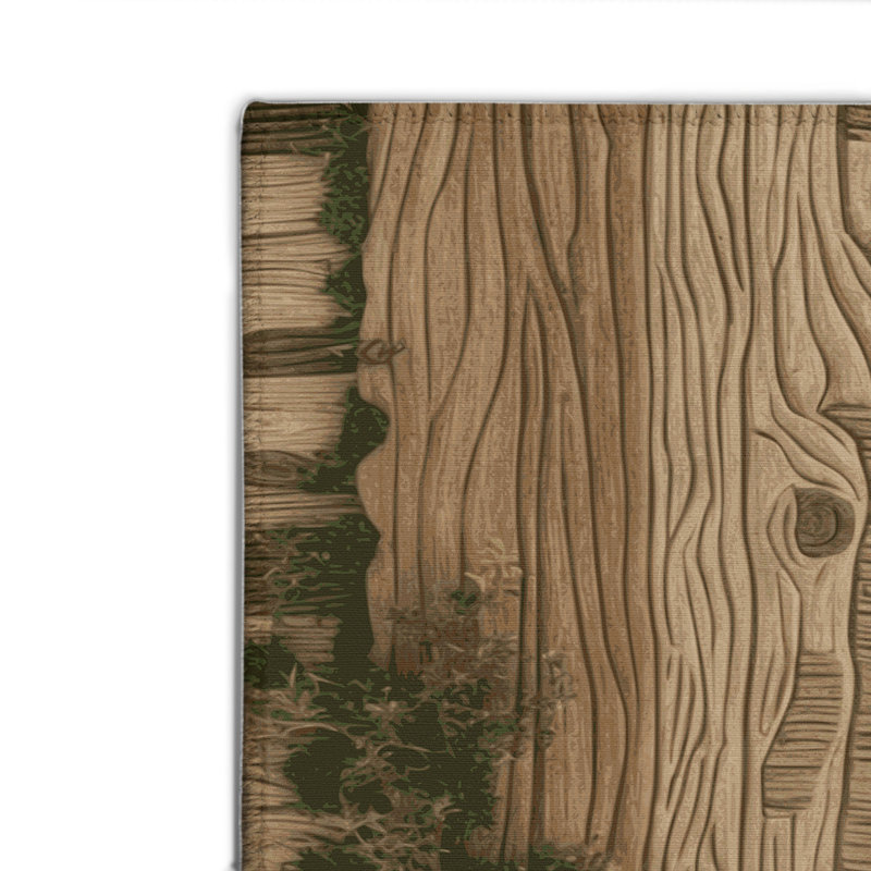 Tapis beige d'intérieur et d'extérieur Nature, Rectangle 4pi x 6 pi