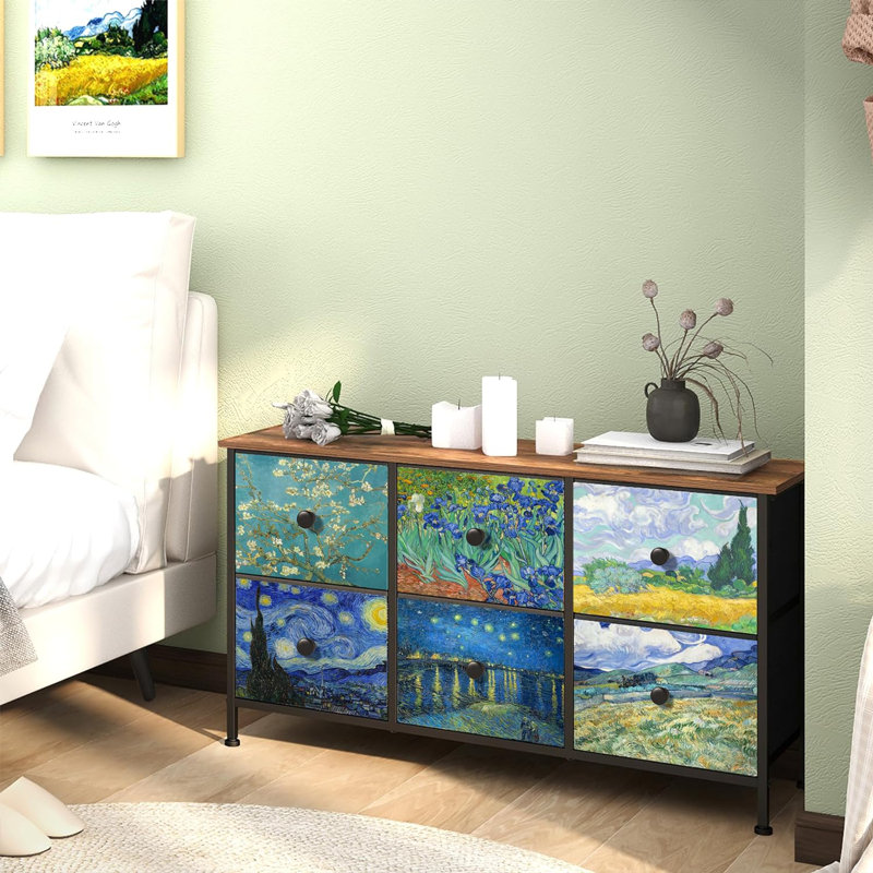 Tearle 38.98'' W 6 - Drawer Dresser