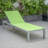 Marlin Modern Aluminum Outdoor Reclining Chaise Lounge - Weather-Resistant Sling Patio Chair for Poolside & Sunbathing-1144162226-1144162238