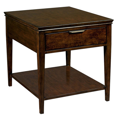Eliah Solid Wood End Table with Storage by Wildon Home