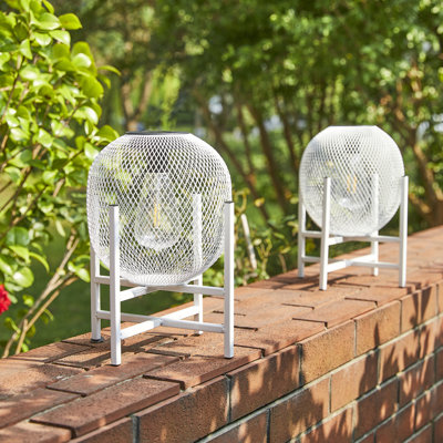11.5'' Solar Powered Outdoor Lantern