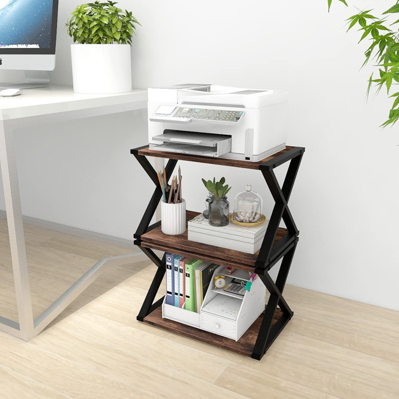 11.4'' H x 18.11'' W Printer Stand