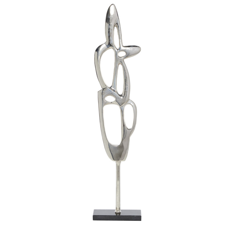 Sculpture Glane sur base en marbre