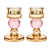 Amber/Pink selected