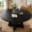 Table de salle à manger ronde 47 "avec base piédestal-1198349840