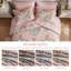 Ensemble de 7 pièces à motif floral grand format 7 pièces, imprimé floral, rose-130674229-130674227