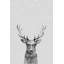 Wise Deer - Painting on Canvas-227537159