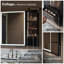 Collage 24 po X 32 po Armoire à pharmacie éclairée à gauche-97854946