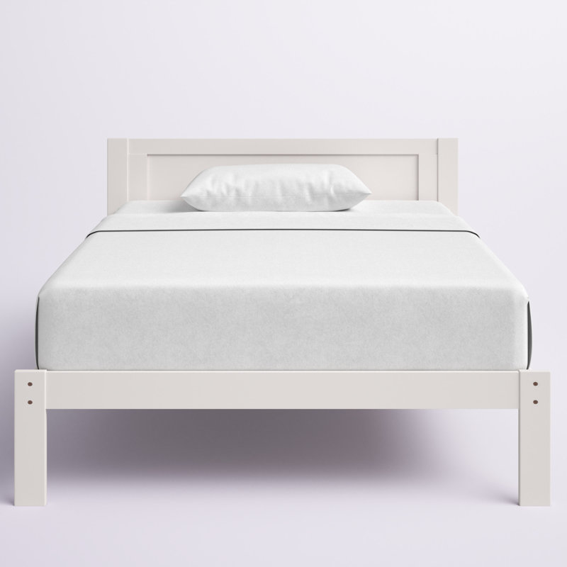 Lit plateforme Gobeil par Mack & Milo ™, Double, Blanc