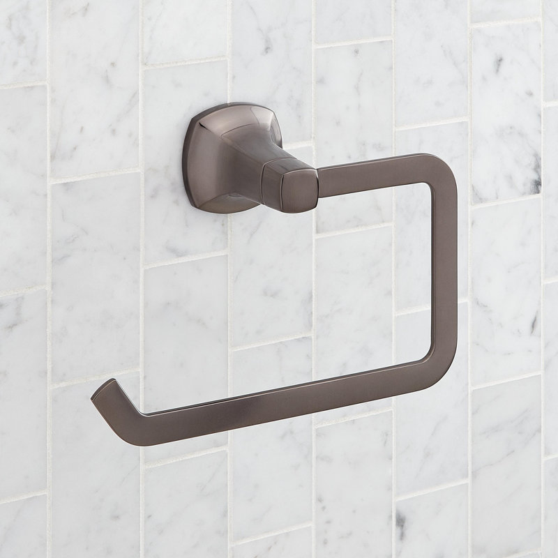 Sefina Towel Ring, Gunmetal