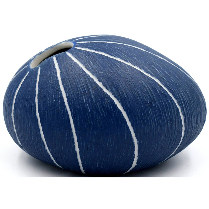 Vase de table Aubriyana, Bleu