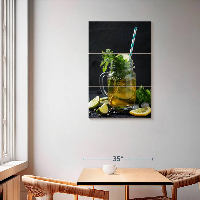 Yarlin Fresh Lemon Mint Tea, 57" H x 36" W