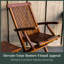 Chaise pliante en bois de teck Red Barrel Studio - Elnara