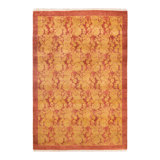 Classic One-of-a-Kind 4' 3" X 6' 1" Hand Knotted Area Rug