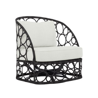 Bali Swivel Patio Chair with Cushions