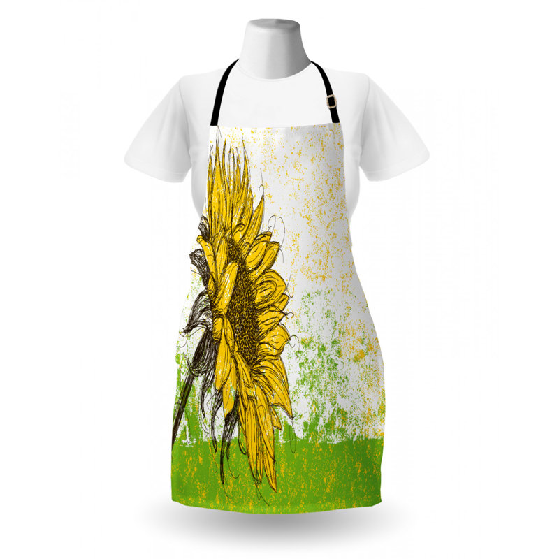 Floral Bib Apron