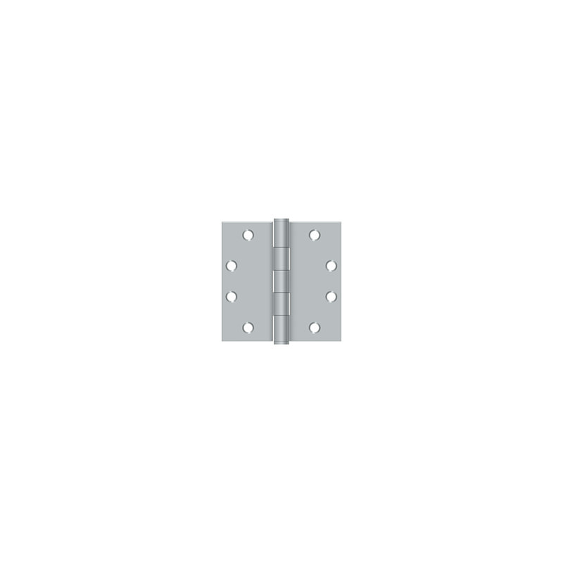 Steel Butt Bearing Hinge, Brushed Chrome