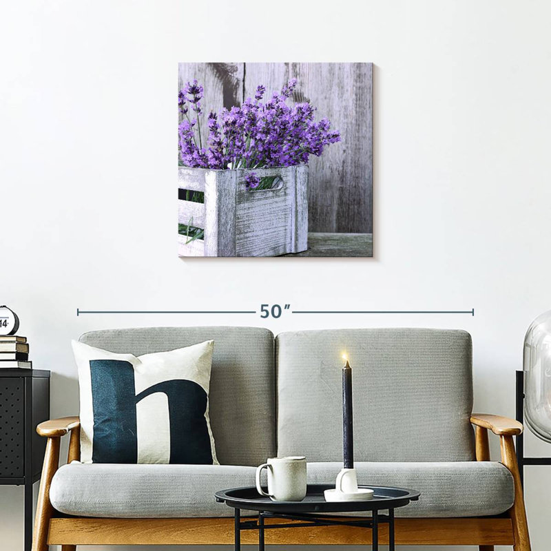 Arrangement de lavande rustique