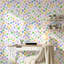 Papier peint amovible moderne fond blanc-1278527032