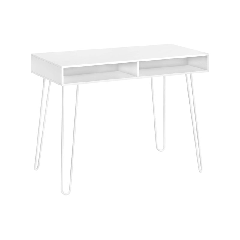 Bureau d'ordinateur, Blanc